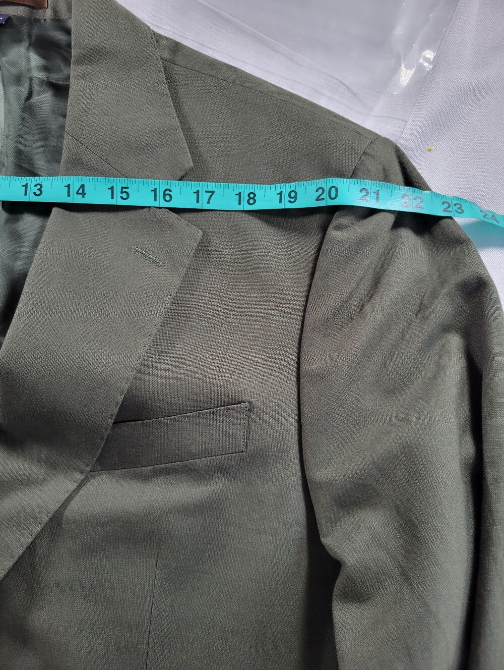 J Crew Crosby Classic-fit suit jacket in Baird McNutt Irish cotton-linen blend - Picture 8 of 13